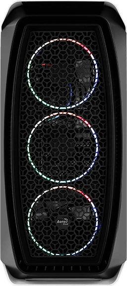 AeroCool Aero One Mini Eclipse, weiß, Glasfenster