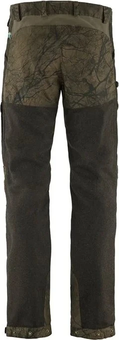 Fjällräven Värmland Wool Trousers Hose lang dark olive/dark olive camo (Herren)