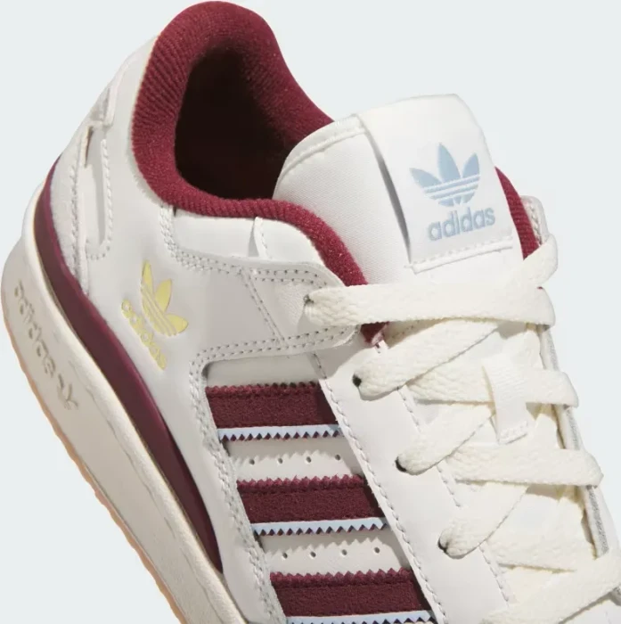 adidas Forum Low CL cloud white/shadow red/cream white (Damen)