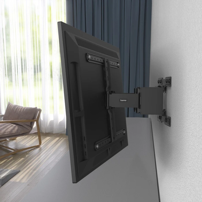 Hama TV-Wandhalterung Ultraslim schwenkbar