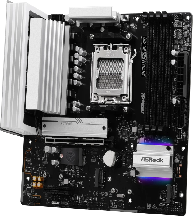 ASRock A620AM Pro RS WiFi (AMD AM5)