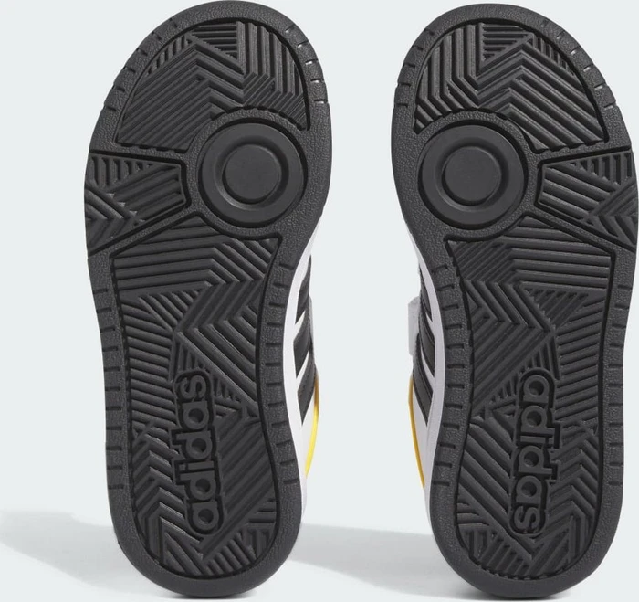 adidas Hoops cloud white/core black/bold gold (Junior)