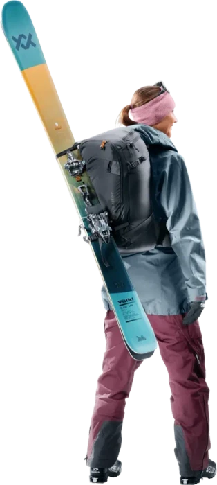 Deuter Freerider Pro 30+10 SL schwarz (Damen)