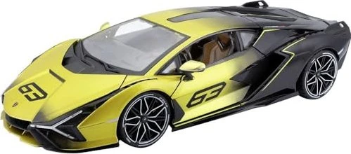 Bburago Lamborghini Sián FKP 37 gelb/schwarz
