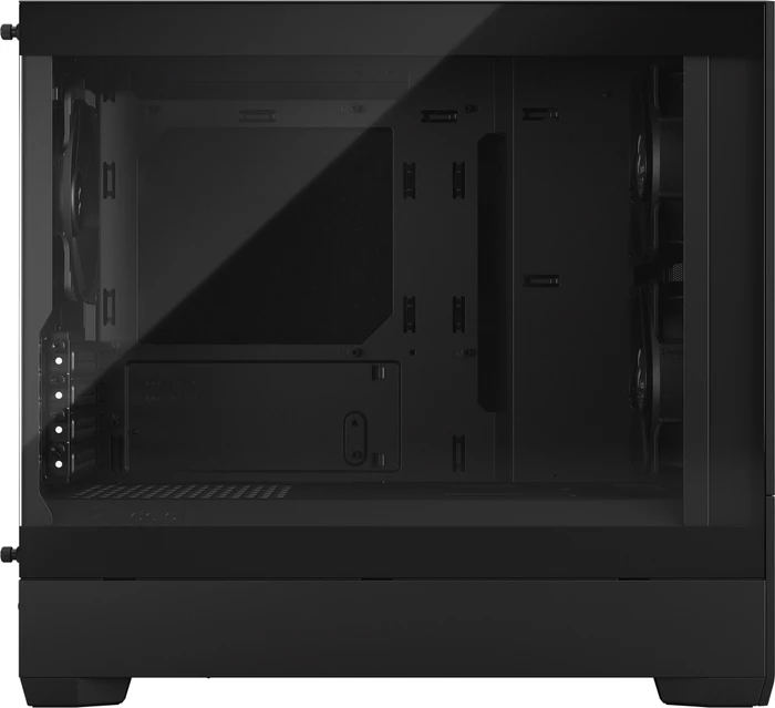 Fractal Design Pop Mini Silent Black TG Clear Tint, Glasfenster, schallgedämmt