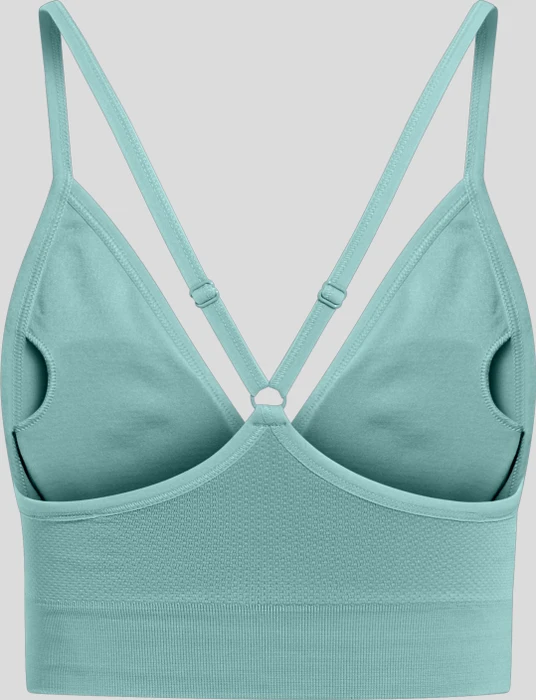 Odlo Padded Seamless Soft 2.0 Sport-BH aqua haze (Damen)