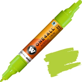 Molotow ONE4ALL Twin 1.5/4mm Acrylmarker giftgrün