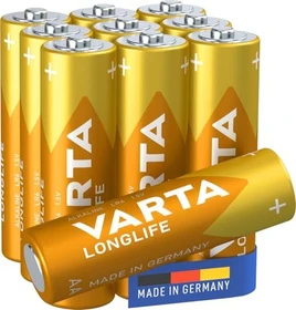 Varta Longlife Mignon AA, 10er-Pack