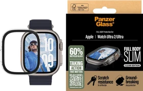 PanzerGlass Screen Protector Snappie Full Body Slim für Apple Watch (49mm) transparent