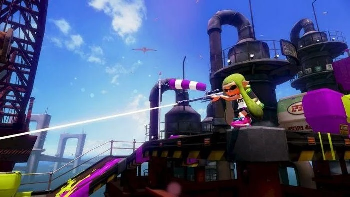 Splatoon - inkl. amiibo Figur Inkling-Tintenfisch (WiiU)