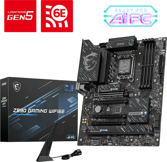 MSI Z890 Gaming WIFI6E (Intel 1851)