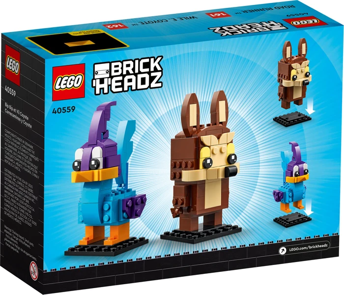 LEGO BrickHeadz - Road Runner & Wile E. Coyote