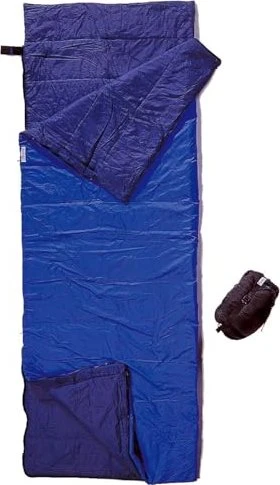 Cocoon Tropic Traveler Nylon Deckenschlafsack tuareg/royal blue