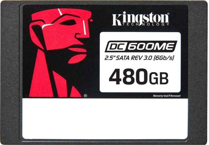 Kingston DC600ME Data Center Series Mixed-Use SSD - 1DWPD 480GB, SED TCG, 2.5" / SATA 6Gb/s