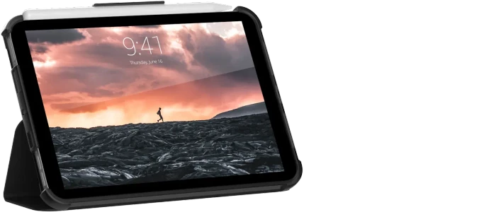 UAG Plyo Folio Case für Apple iPad mini (7.Gen, 2024), schwarz