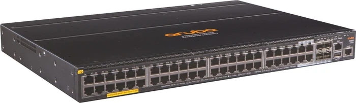 HPE Aruba 2930M 48G Rackmount Gigabit Managed Stacking Switch, 44x RJ-45, 4x RJ-45/SFP, 1x Erweiterungsslot