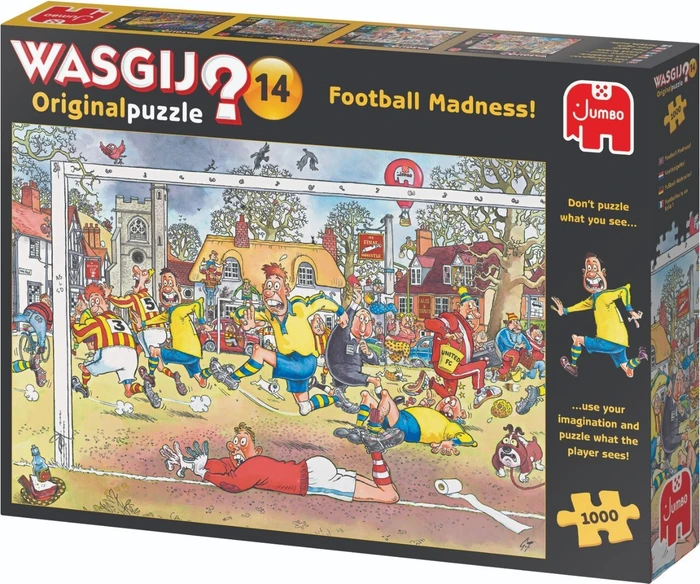 Jumbo Wasgij Original Fußball Wahnsinn