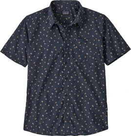 Patagonia Go-To Hemd kurzarm blossoms/new navy (Herren)