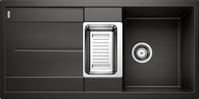 Blanco Metra 6 S Becken reversibel schwarz