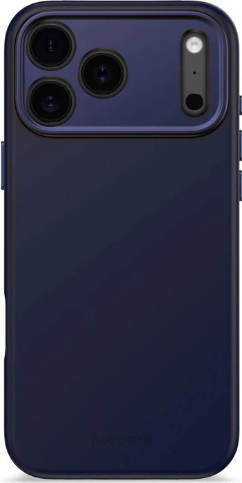 Decoded AntiMicrobial Silicone Back Cover für Apple iPhone 17 Pro Max true navy
