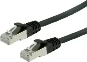Value LSOH Patchkabel, Cat6, S/FTP, RJ-45/RJ-45, 1.5m, schwarz