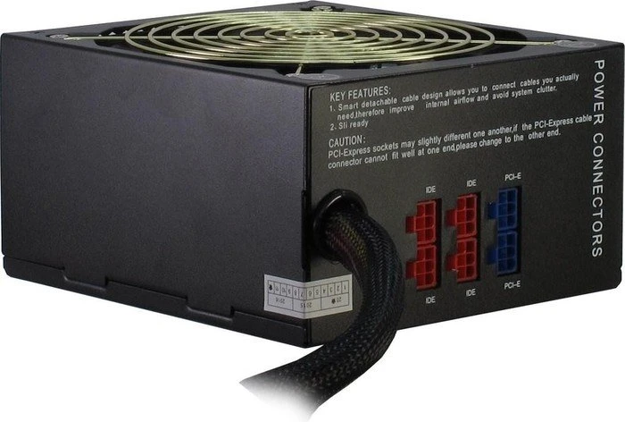 Inter-Tech Combat Power CP Plus Modular 650W, ATX 2.2
