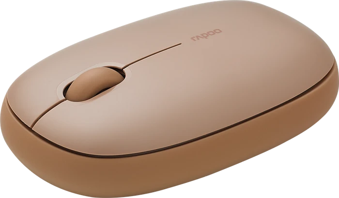 Rapoo M660 Silent Multi-mode Wireless braun, USB/Bluetooth