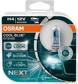 Osram Cool Blue Intense (Next Gen) H4 60/55W, 2er-Pack Box