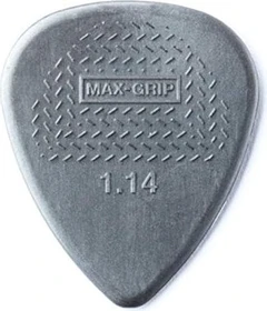 Dunlop Max-Grip Nylon Standard Pick, 1.14mm, 72-Pack
