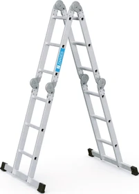 Zarges Z300 Alu 4-tlg. Mehrzweckleiter, 4x 3 Stufen