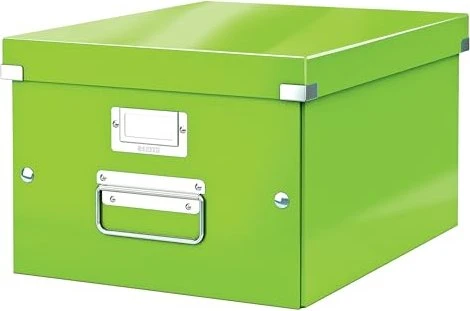 Leitz Click & Store WOW Aufbewahrungsbox mittel, A4, grün
