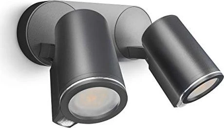 Steinel Spot Duo Sensor Wandleuchte anthrazit