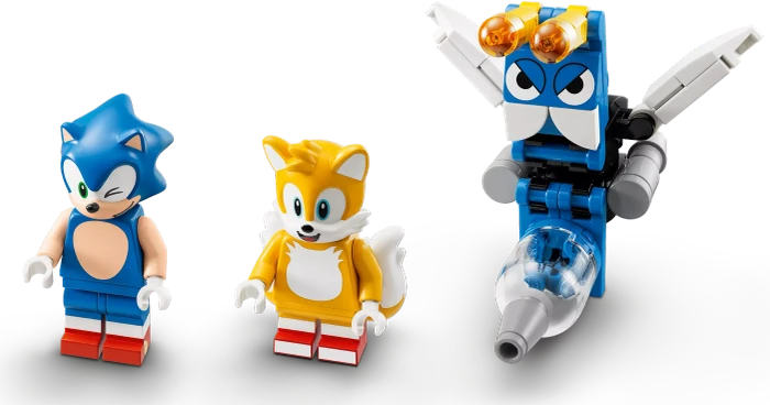 LEGO Sonic the Hedgehog - Tails Tornadoflieger mit Werkstatt