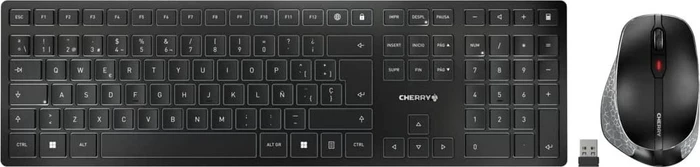 Cherry DW 9500 Slim schwarz/grau, USB/Bluetooth, ES