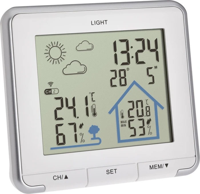 TFA 35.1153.02 LIFE - Heimwetterstation mit Wettervorhersage