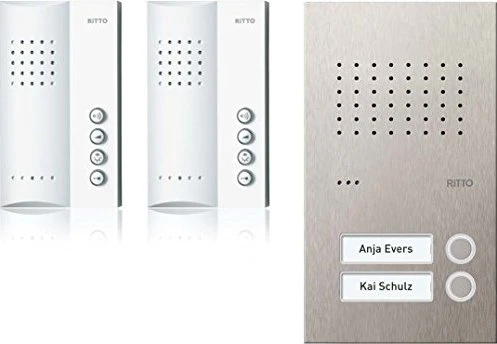 Ritto Acero pur Audio-Set, Zweifamilienhaus, Set