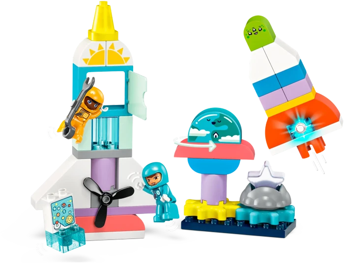 LEGO DUPLO - 3-in-1-Spaceshuttle für viele Abenteuer
