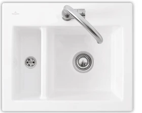 Villeroy & Boch Subway 620x510mm Einbau Becken reversibel snow white