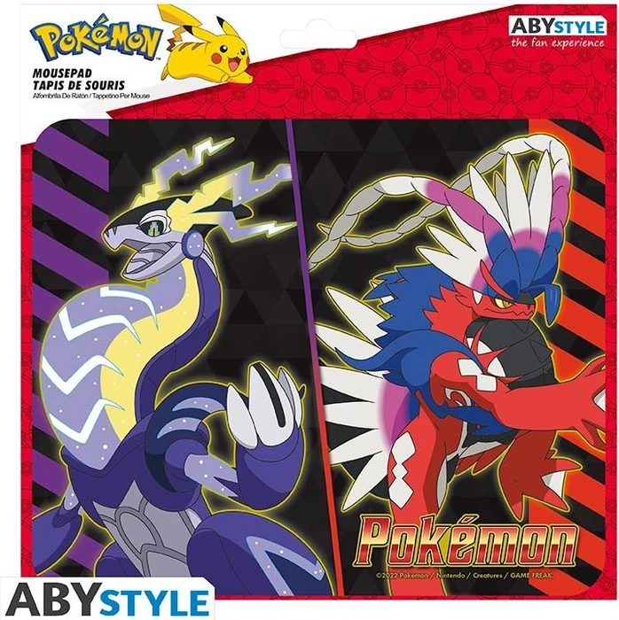 ABYstyle Pokemon Flexible Mousepad, 235x195mm, Scarlet & Violet Legendaries (ABYACC475) – Bild 2 von 2
