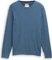 Tom Tailor Bio-Baumwolle Strickpullover real teal melange (Herren) Vorschaubild
