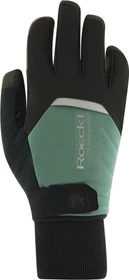 Roeckl Villach 3 Fahrradhandschuhe black/silver pine