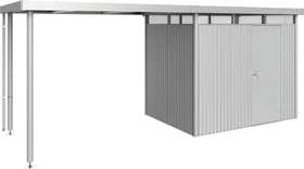 Biohort Seitendach L für Gerätehaus HighLine H2 silber-metallic
