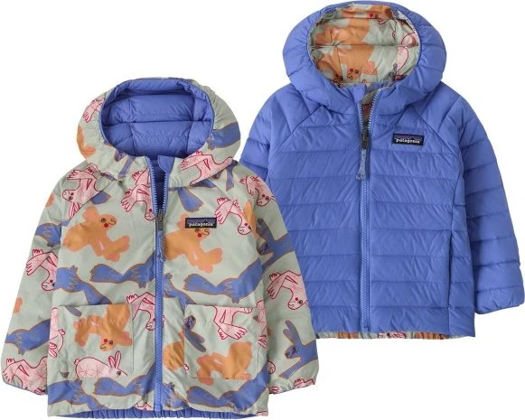 Patagonia Baby Reversible Down Sweater Hoody Jacke (Junior)