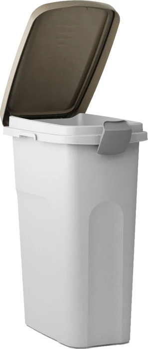 Kerbl Futtercontainer, 25l, weiß/braun (80831) – Bild 2 von 8