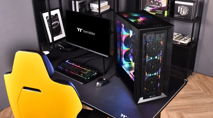 Thermaltake CTE T500 TG ARGB, schwarz, Glasfenster