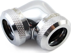 XSPC 14mm 90° L-Verbinder für Rohre, verchromt
