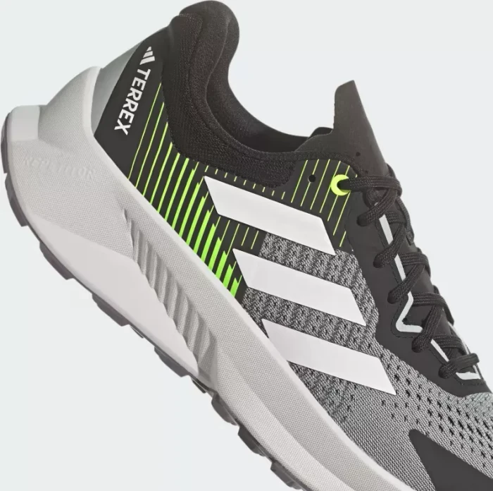 adidas Terrex Soulstride Flow wonder silver/crystal white/lucid lemon (Herren)