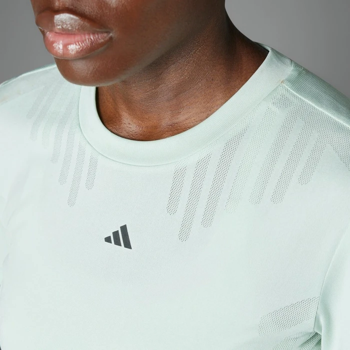 adidas HIIT Airchill Training Funktionsshirt kurzarm linen green (Damen)
