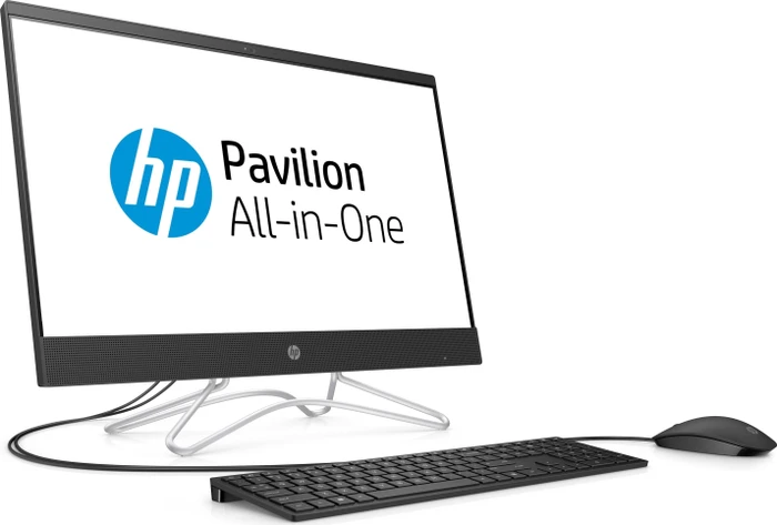 HP All-in-One 24-f0027ng, Jet Black, Core i5-9400T, 8GB RAM, 256GB SSD