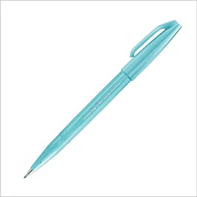 Pentel Brush Sign Pen SES15C wasserblau